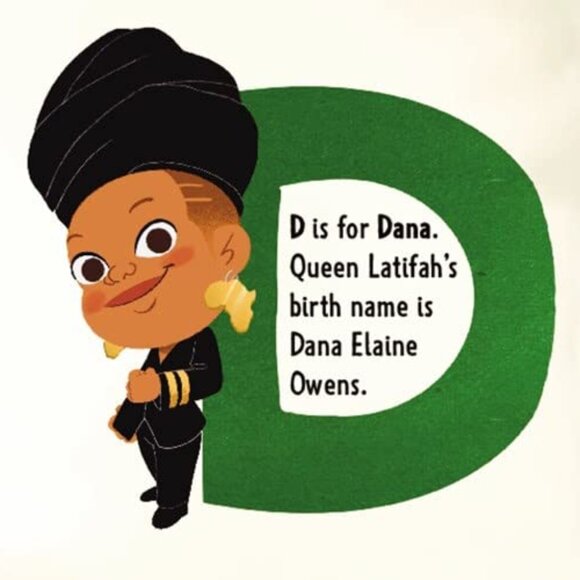 Legends of Hip-Hop: Queen Latifah: An A-B-C Biography Board Book - Picture 12 of 16